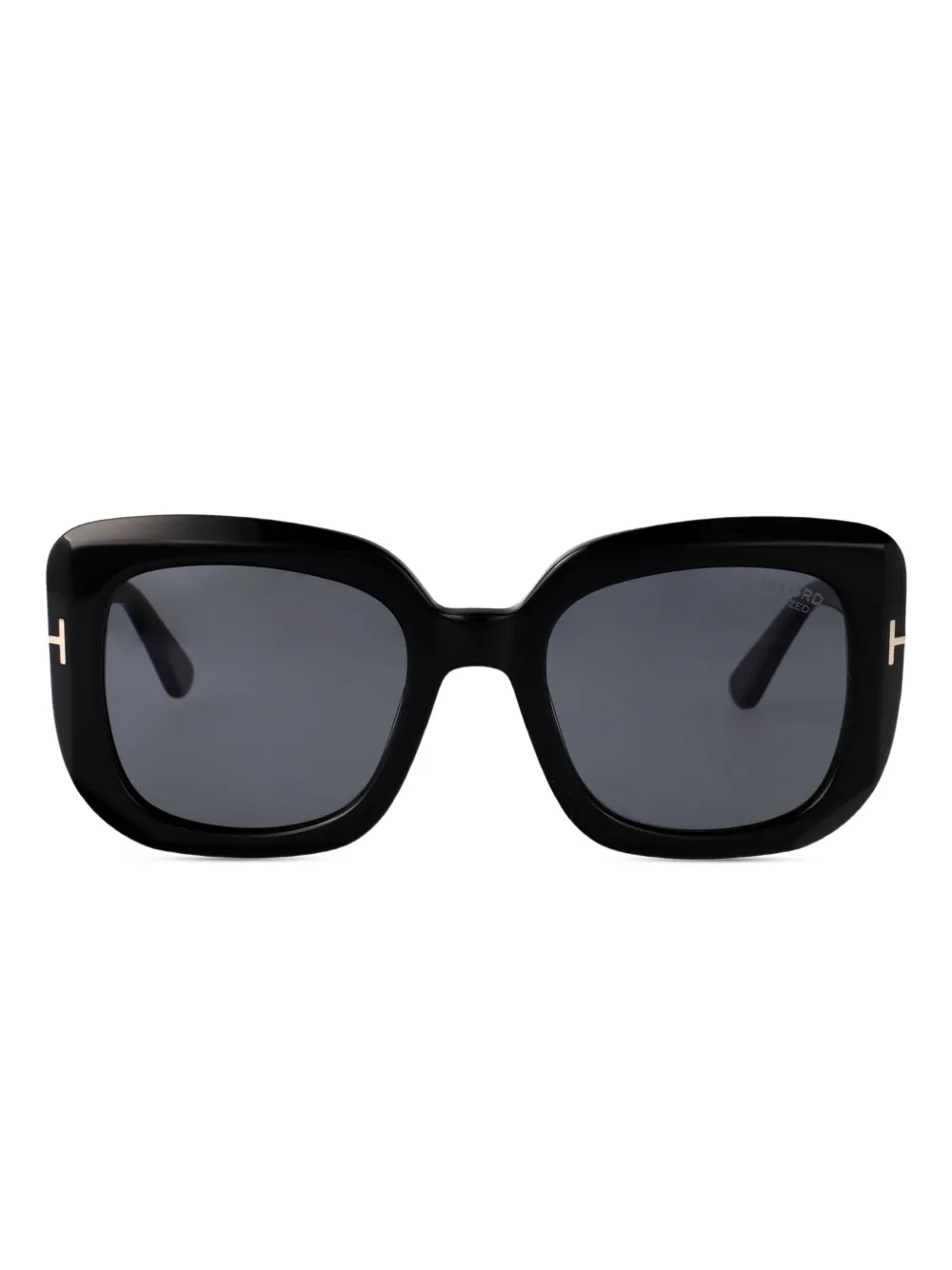 TOM FORD Eyewear Carla サングラス - ブラック TOM FORD Eyewear Carla サングラス - ブラック