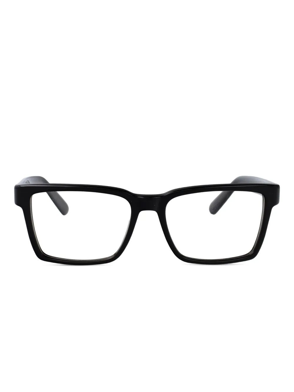 GCDS lunettes de vue à logo imprimé | noir | Image 1