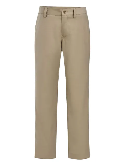 Moustache button-fastening trousers 