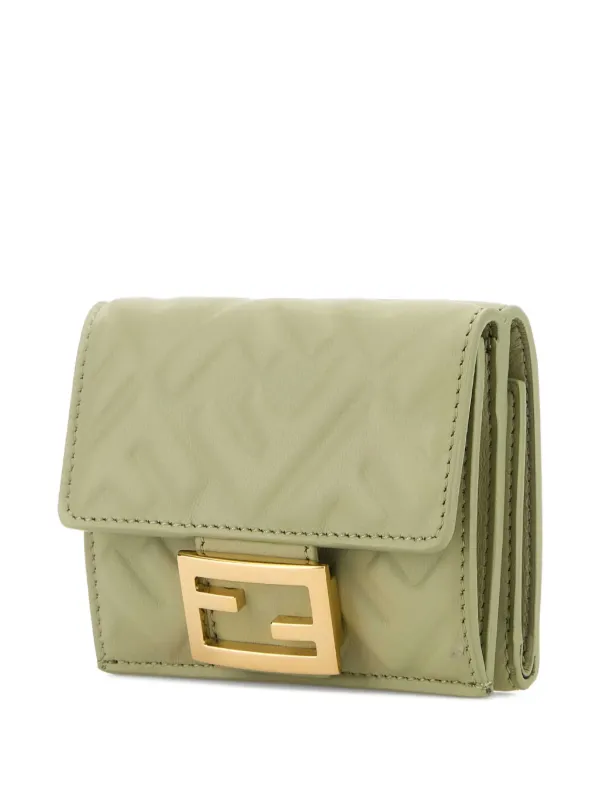 FENDI レザー 財布 | グリーン | FARFETCH JP