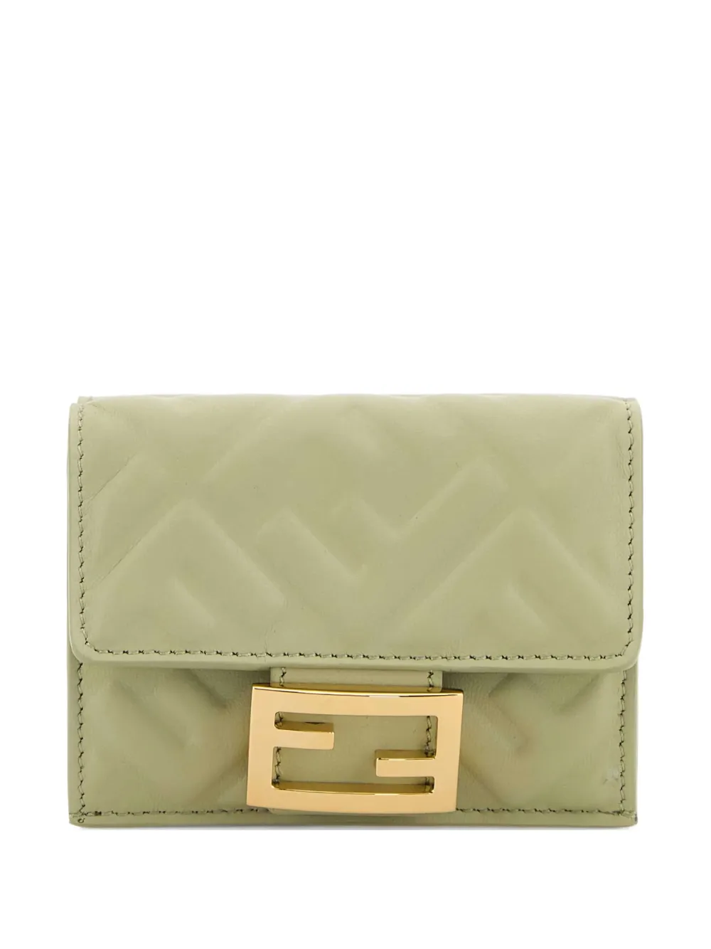 FENDI cartera con compartimentos y cierre | verde | Image 1