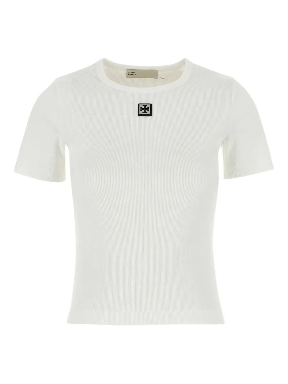 TORY BURCH LOGO-PATCH T-SHIRT