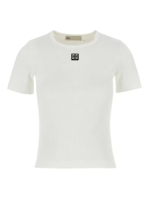 Tory Burch playera con parche del logo