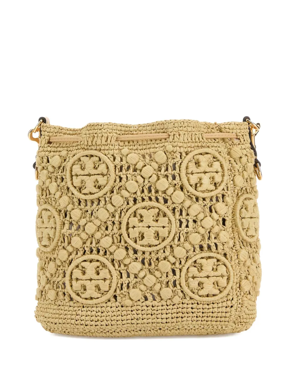 Tory Burch monogram-pattern bag - Beige