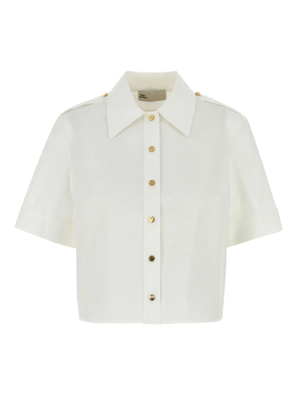 Tory Burch Popeline blouse Wit