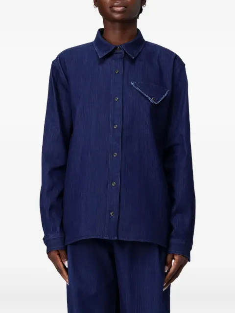 The Garment Merci frayed-pocket shirt