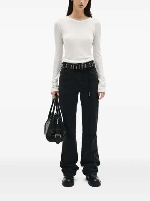 Ann Demeulemeester Fiene ribbed long-sleeve top