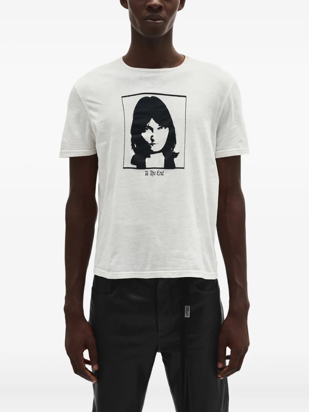 Ann Demeulemeester Baptist T-shirt - Wit