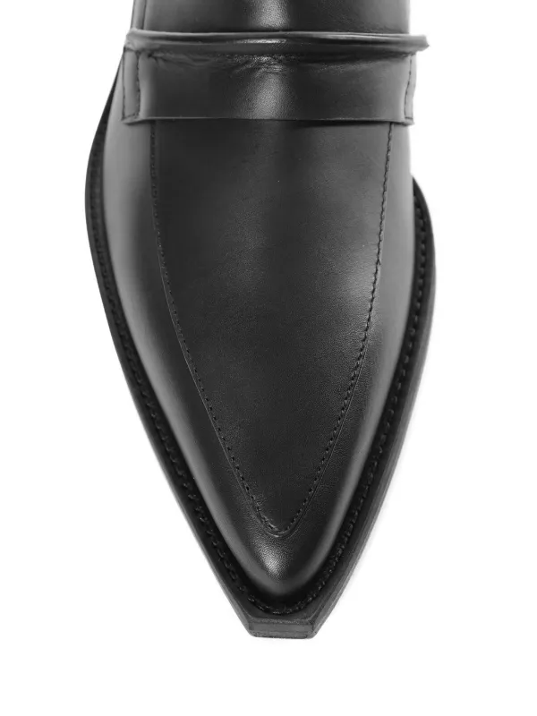 ann demeulemeester ローファー Ann Demeulemeester Rappana ローファー | ブラック | FARFETCH JP