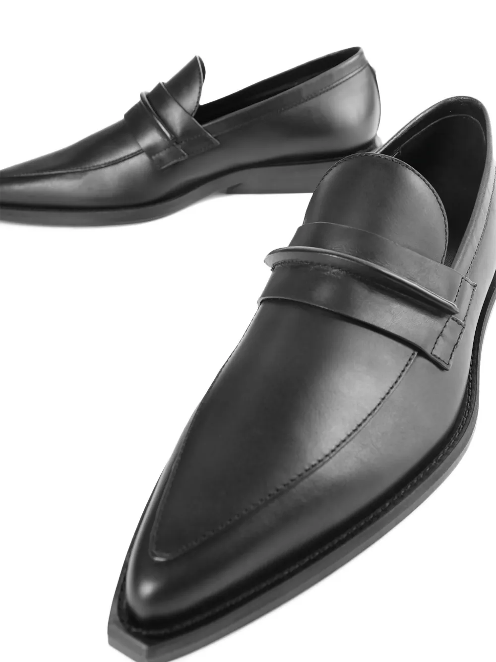Ann Demeulemeester Rappana pointed-toe loafers Black
