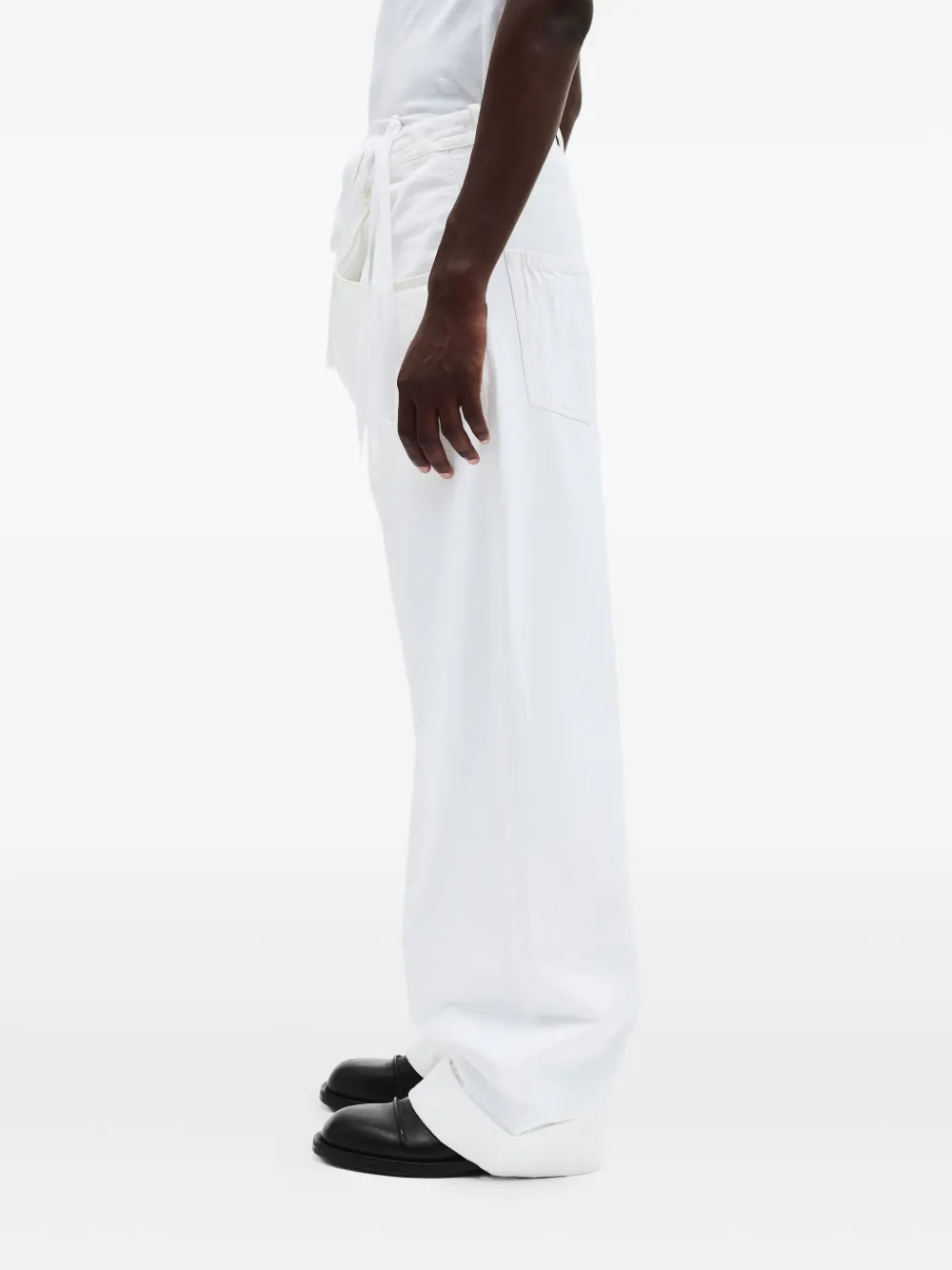 Ann Demeulemeester Michael broek Wit