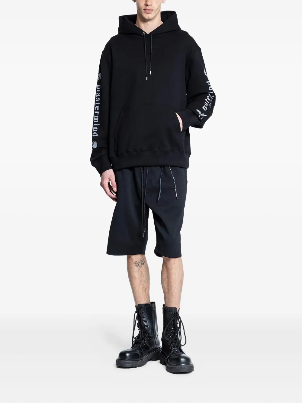 Mastermind World skull-print long-sleeve hoodie | Hoodies | Image 2
