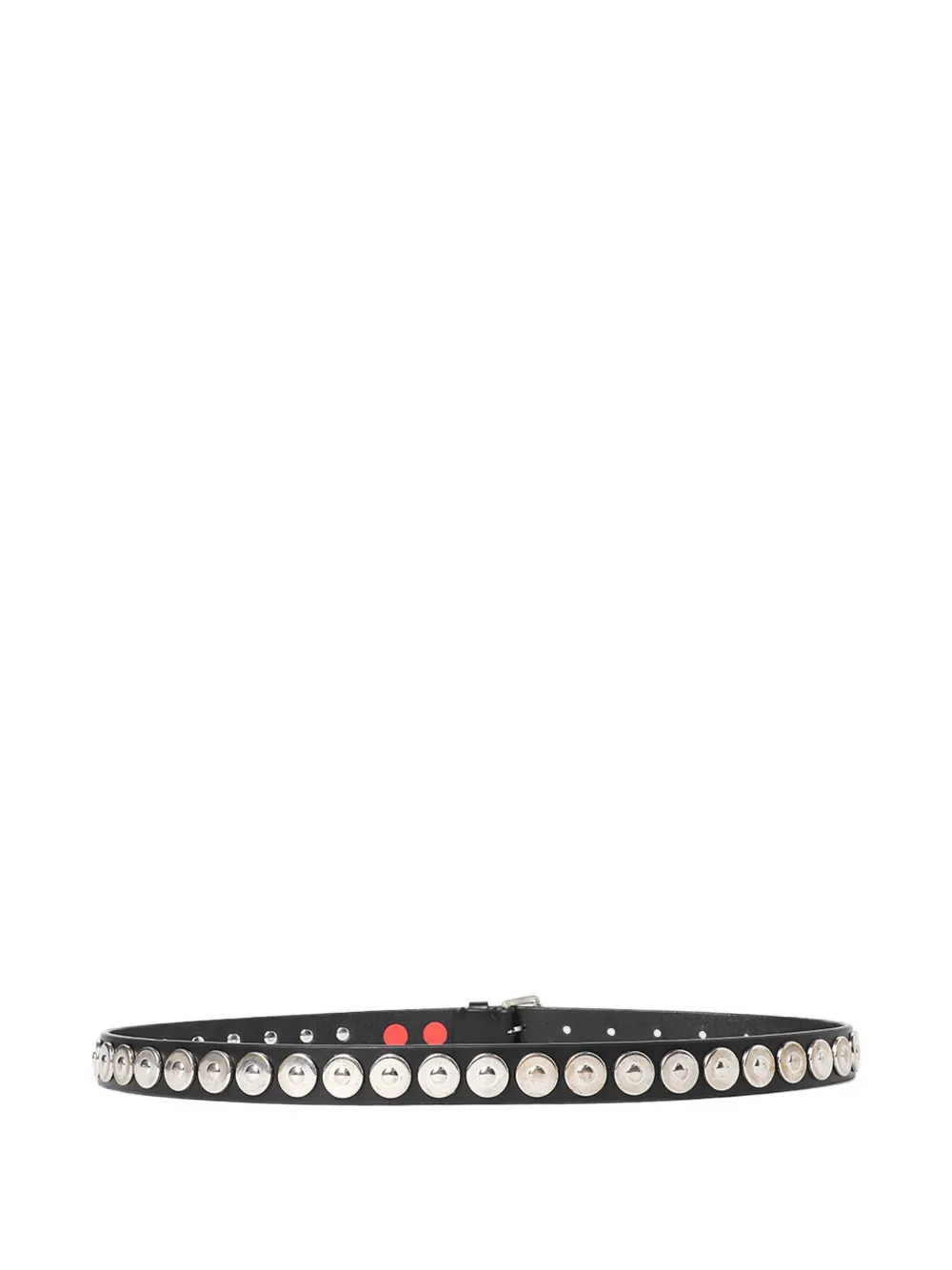 Ann Demeulemeester Karinus studded leather belt - Zwart