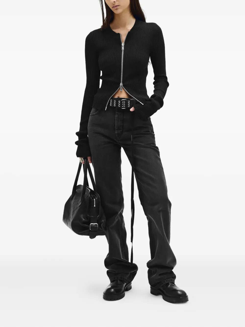 Ann Demeulemeester Ona flared jeans - Grijs