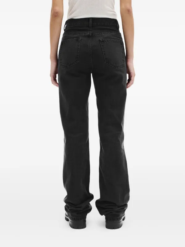 Ann Demeulemeester Ona フレアジーンズ | グレー | FARFETCH JP