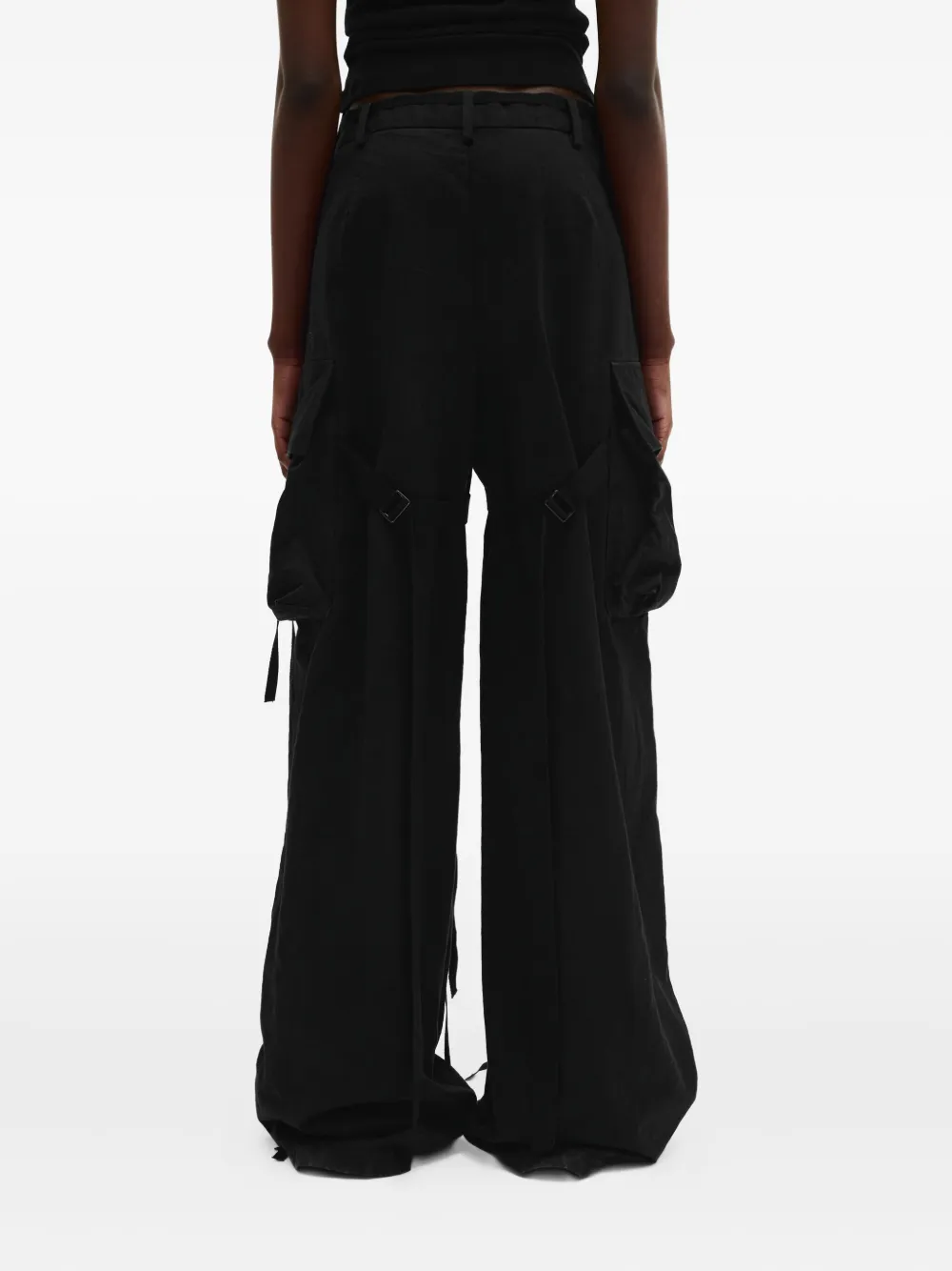 Ann Demeulemeester Fressa cargo broek Zwart