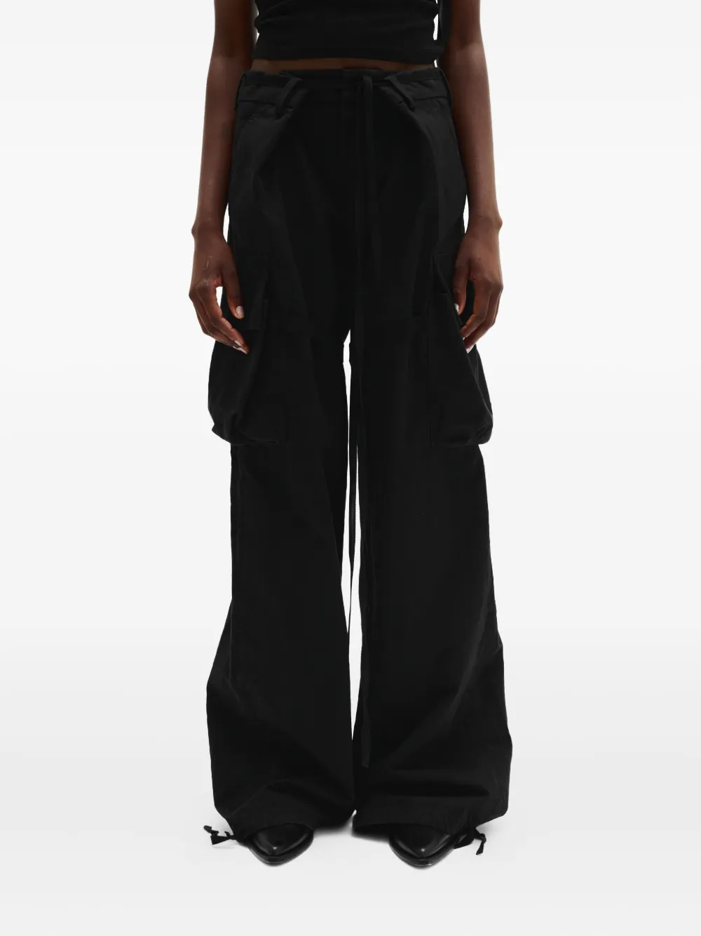 Ann Demeulemeester Fressa cargo trousers | Black | Image 1