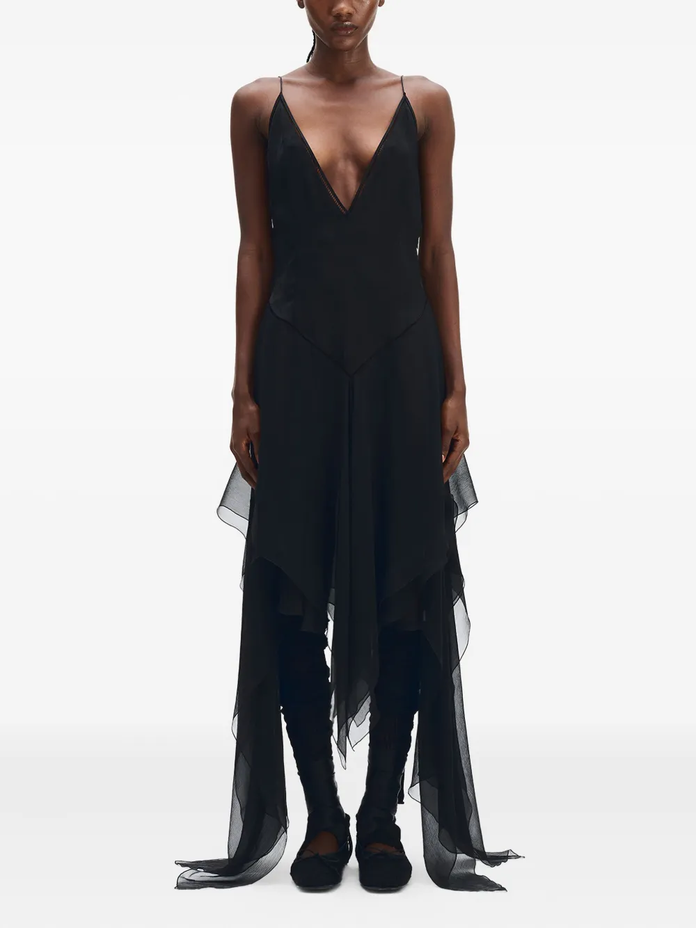 Ann Demeulemeester Multilayer dress | Black | Image 1