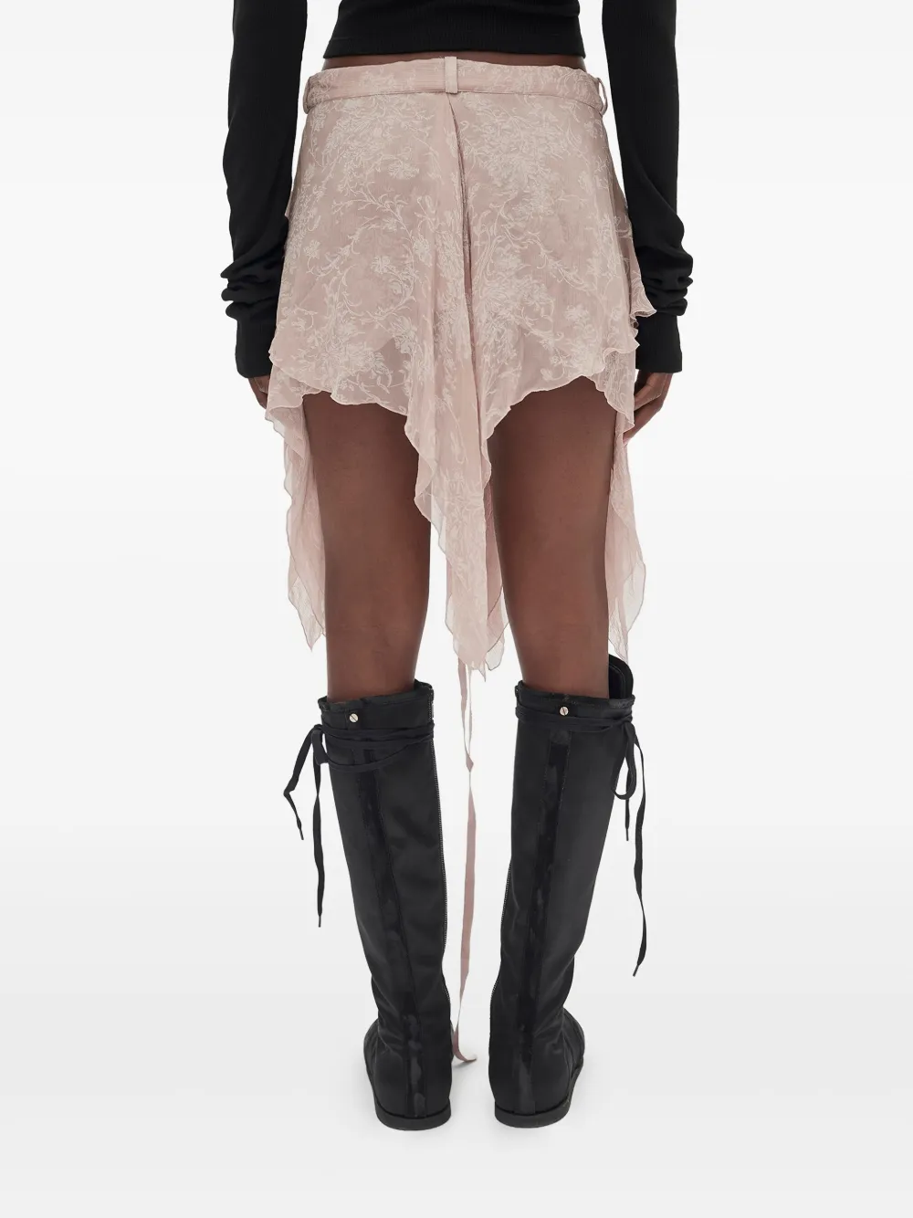 Ann Demeulemeester Prisca mini-rok Roze