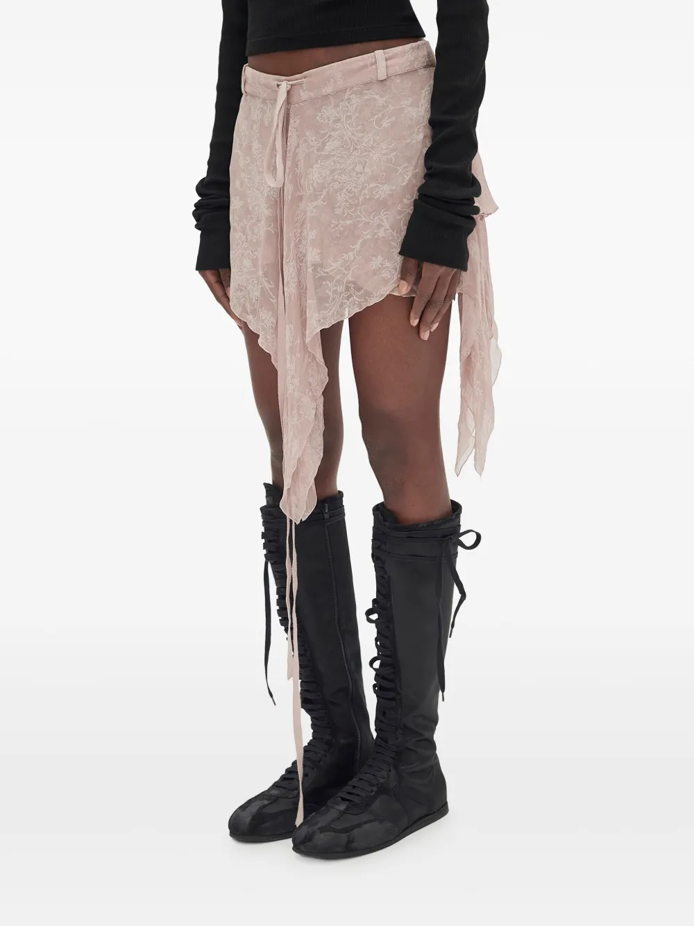 Ann Demeulemeester Prisca mini-rok - Roze