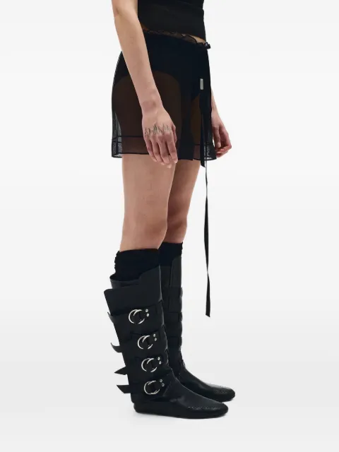 Ann Demeulemeester Gilla elasticated-waist shorts