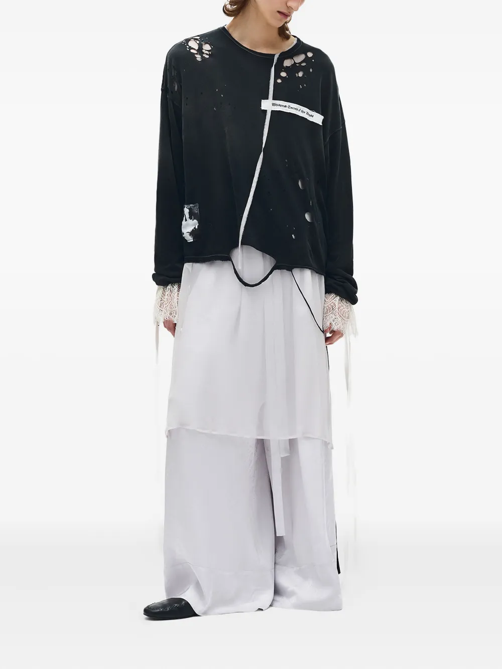 Ann Demeulemeester Emil T-shirt - Zwart