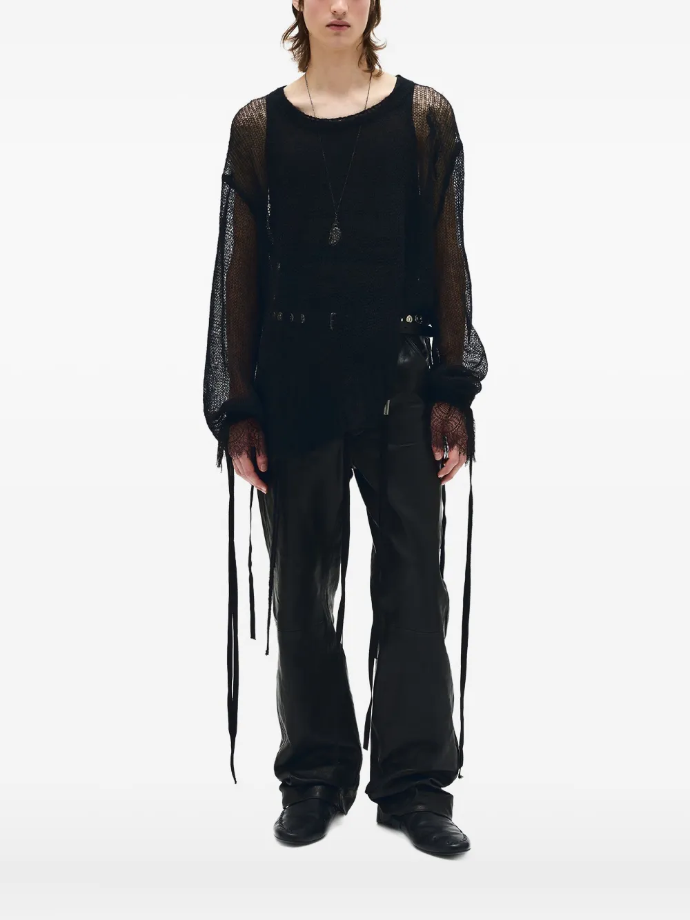 Ann Demeulemeester Kent sweater | negro | Image 1