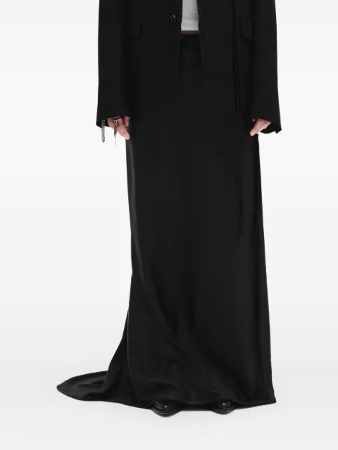 Ann Demeulemeester Eveline silk maxi skirt