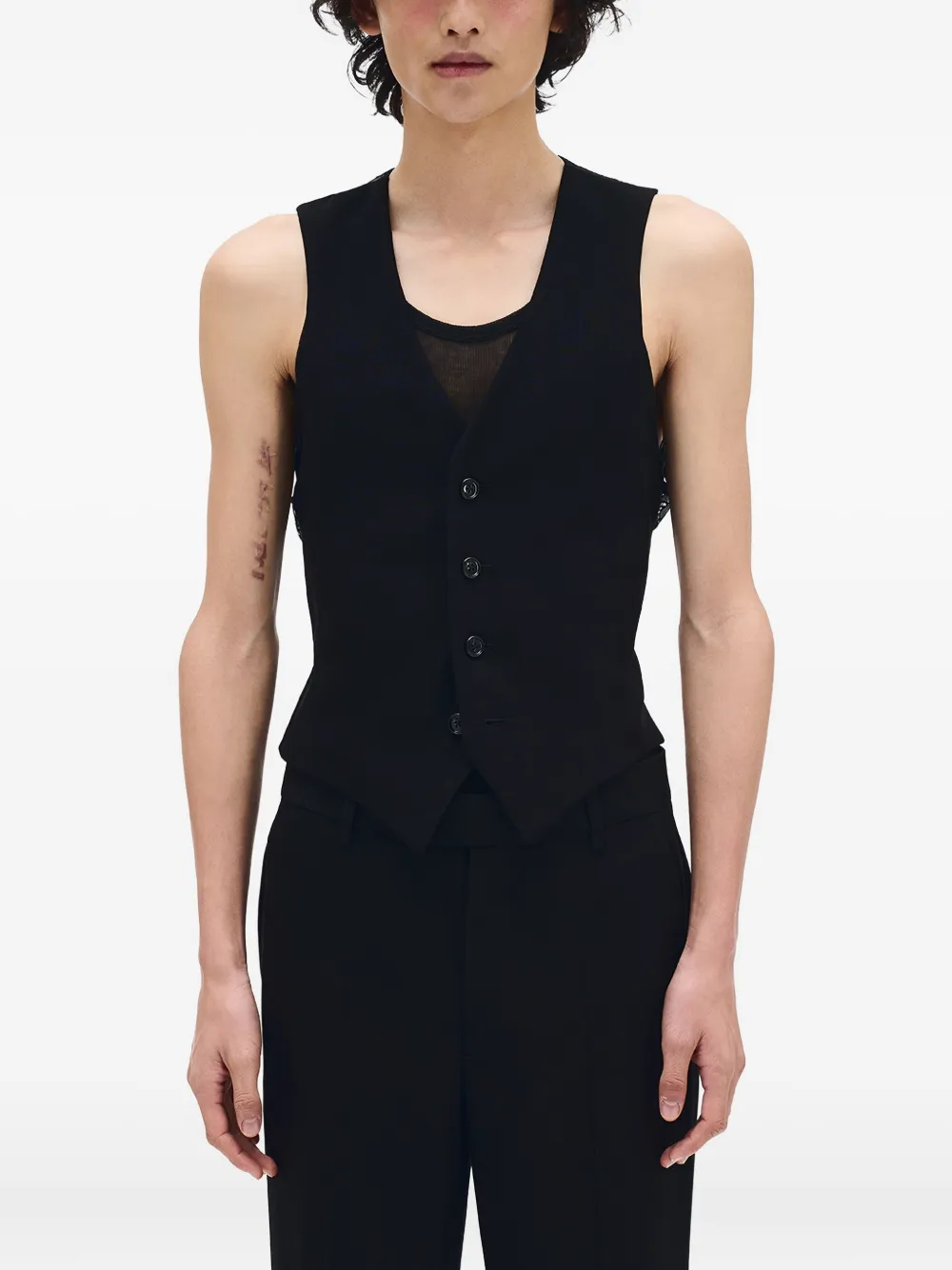 Ann Demeulemeester Indor waistcoat | Black | Image 1