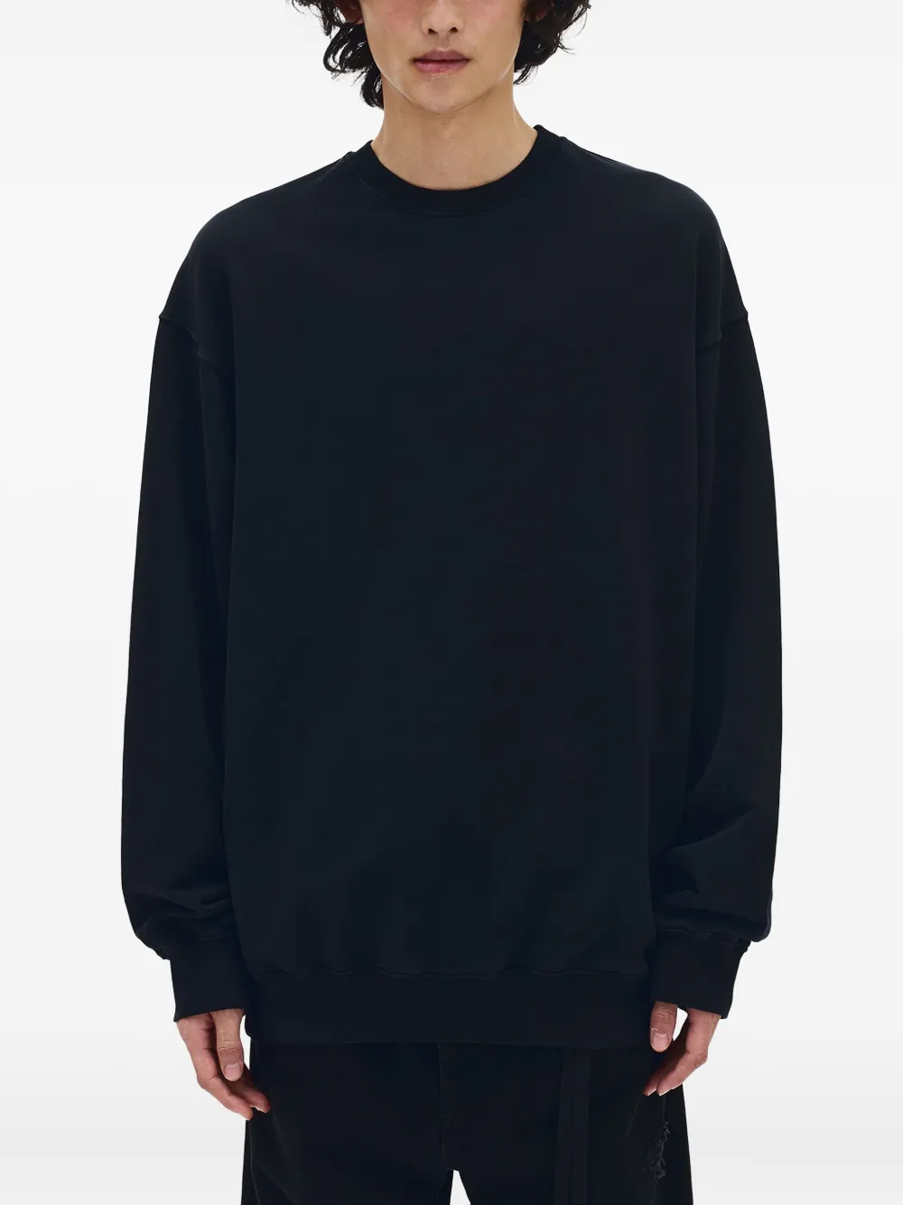 Ann Demeulemeester Eternal Roses sweatshirt | Black | Image 1