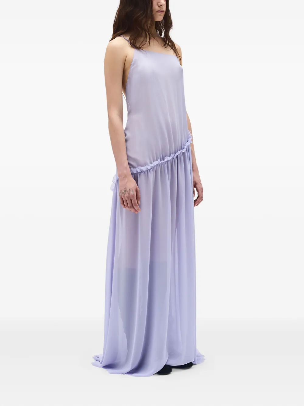 Ann Demeulemeester Neta maxi-jurk Paars