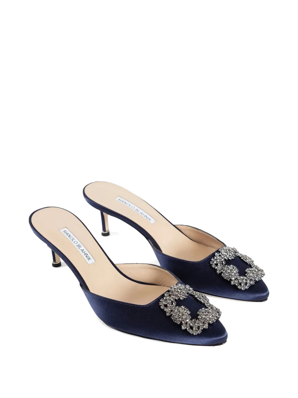 Manolo Blahnik Hangisi muiltjes Blauw