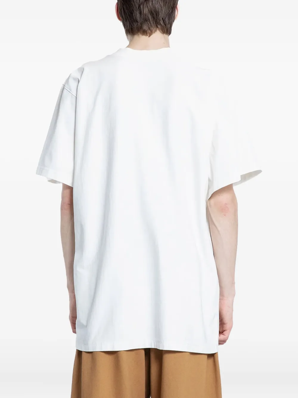 Hed Mayner Cotton T-shirt In White