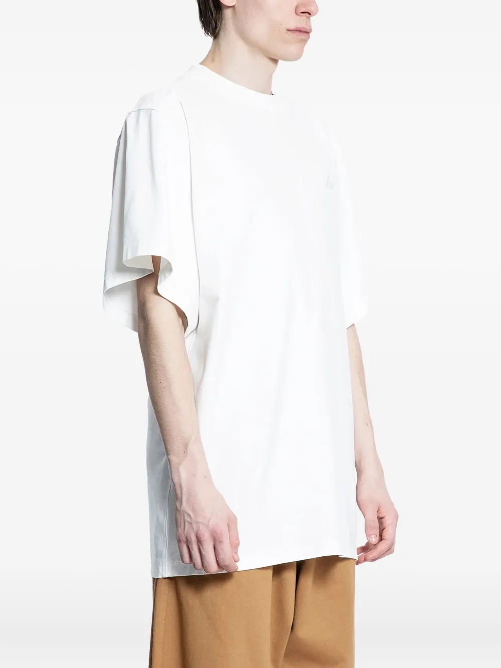 Hed Mayner Cotton T-shirt In White