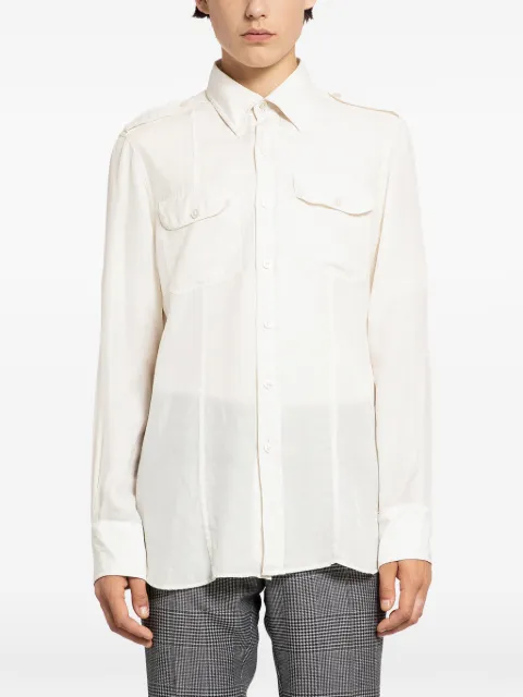 TOM FORD camisa con bolsillos