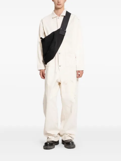 TAIGA TAKAHASHI paint-splatter cotton jumpsuit