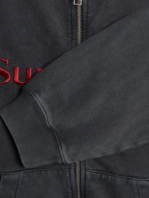 【STOCKHOLM SURFBOARD CLUB】ZIP UP HOODIE Stockholm Surfboard Club – Logo Zip Hoodie