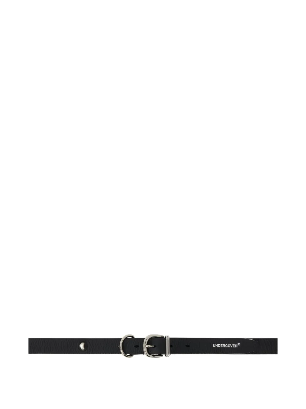 Undercover studded leather belt - Nero