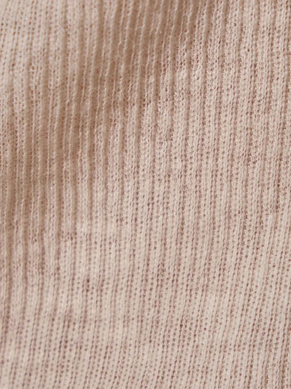 James Perse T-shirt met V-hals Beige