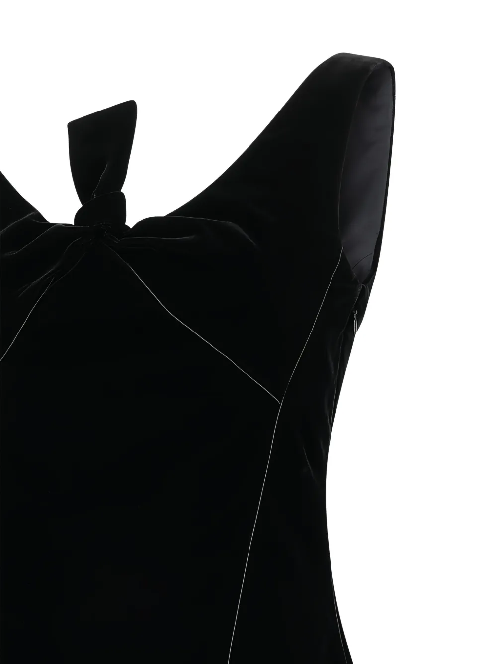 Givenchy Fluwelen mini-jurk Zwart