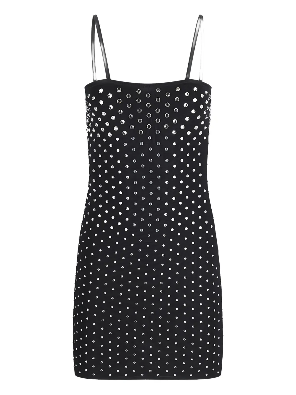 crystal-embellished mini dress