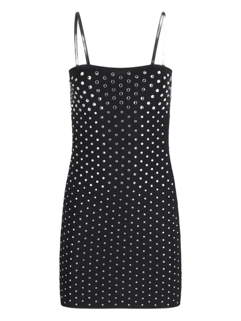Blumarine crystal-embellished mini dress