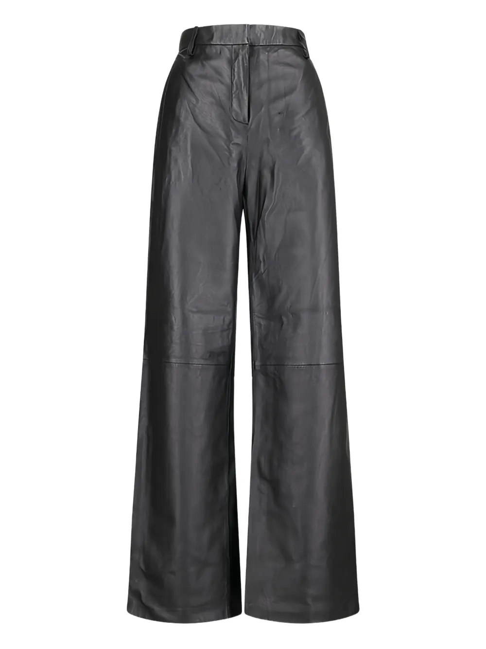 Enes High waist broek Zwart