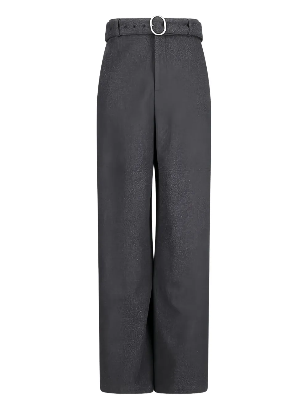Jil Sander belted wide-leg trousers Grijs