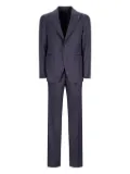 Tagliatore pinstripe single-breasted suit - Blue