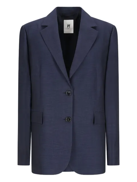 PT Torino three-button linen jacket