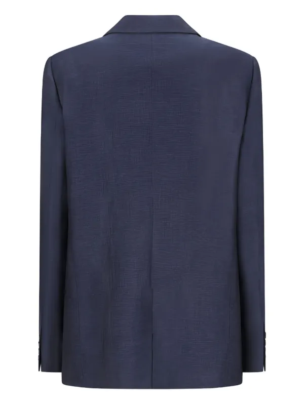 PT Torino Jaqueta De Linho Com Três Botões Azul FARFETCH BR