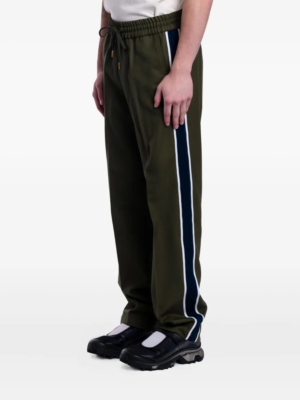 Drôle De Monsieur Trainingsbroek met toelopende pijpen - Groen