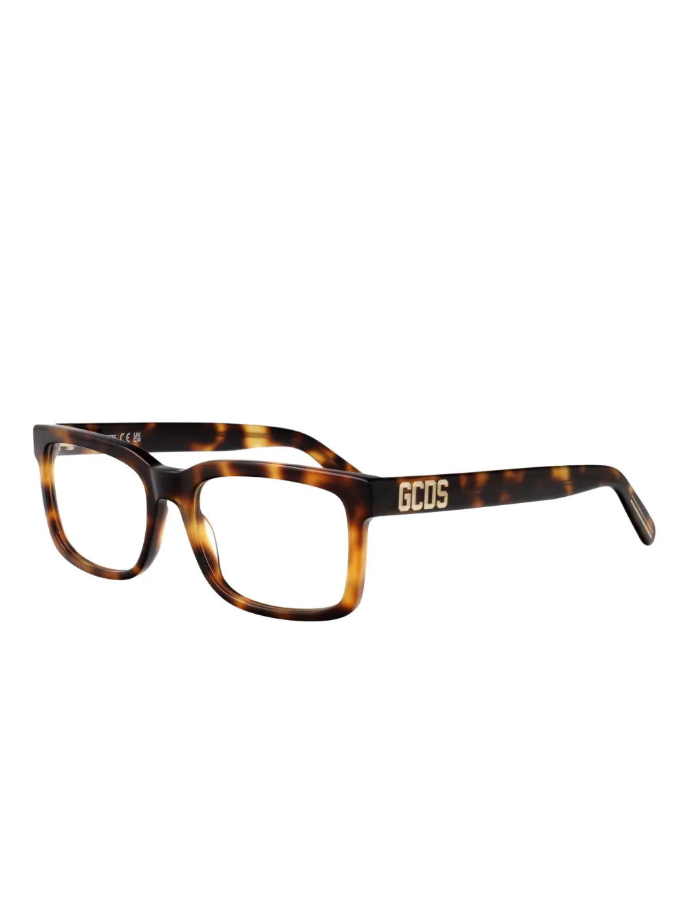 GCDS logo-plaque rectangle-frame glasses | Image 2