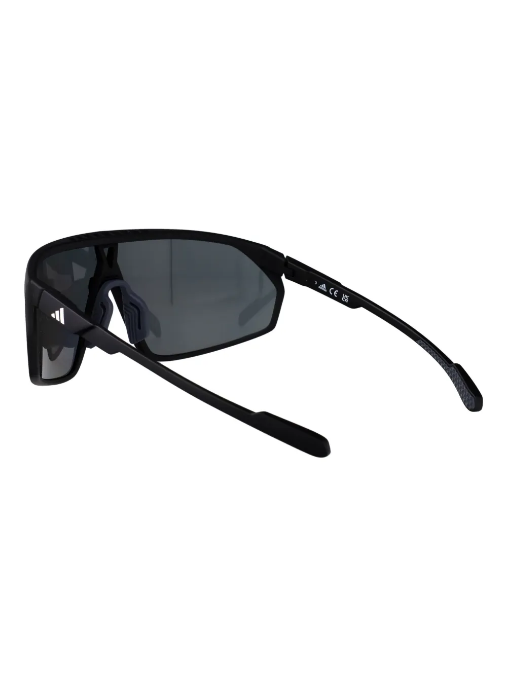 adidas SP0074 zonnebril met schild montuur Zwart